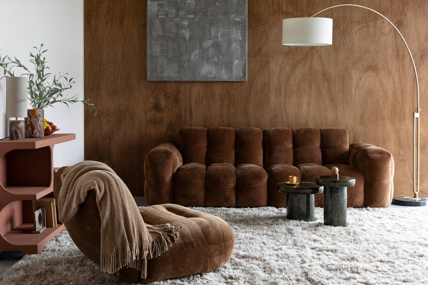 Trivietė sofa HACKMAN