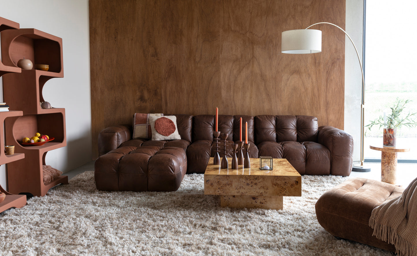 Odinė 4,5 vietų sofa HACKMAN