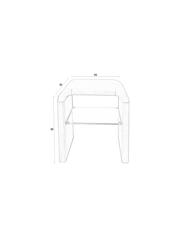 Šoninis staliukas BRAVE