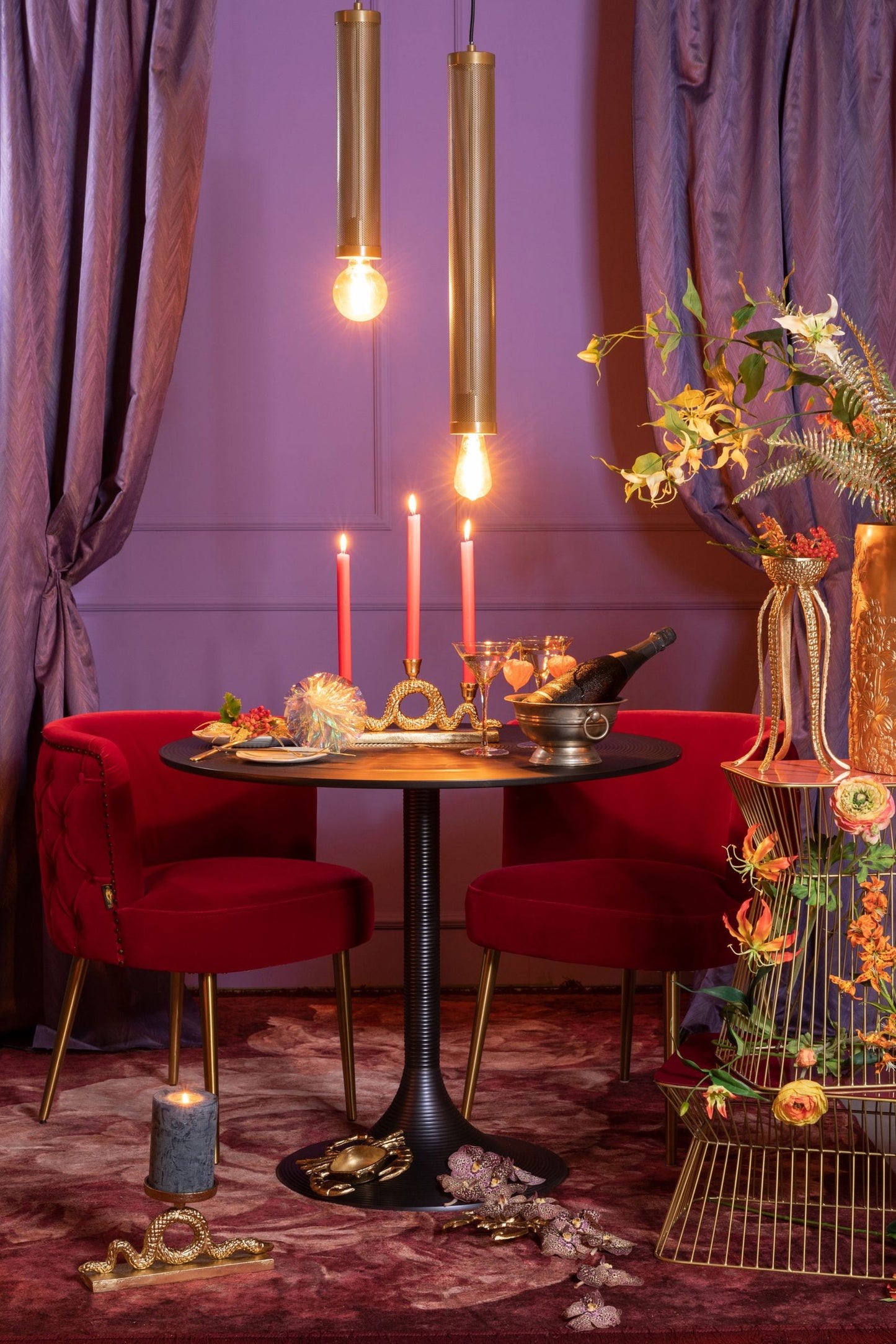 Cilindrinė žvakidė KEEP THE SNAKES AWAY - Jaukumas.lt