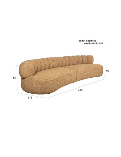 4,5 vietų sofa DUVANE
