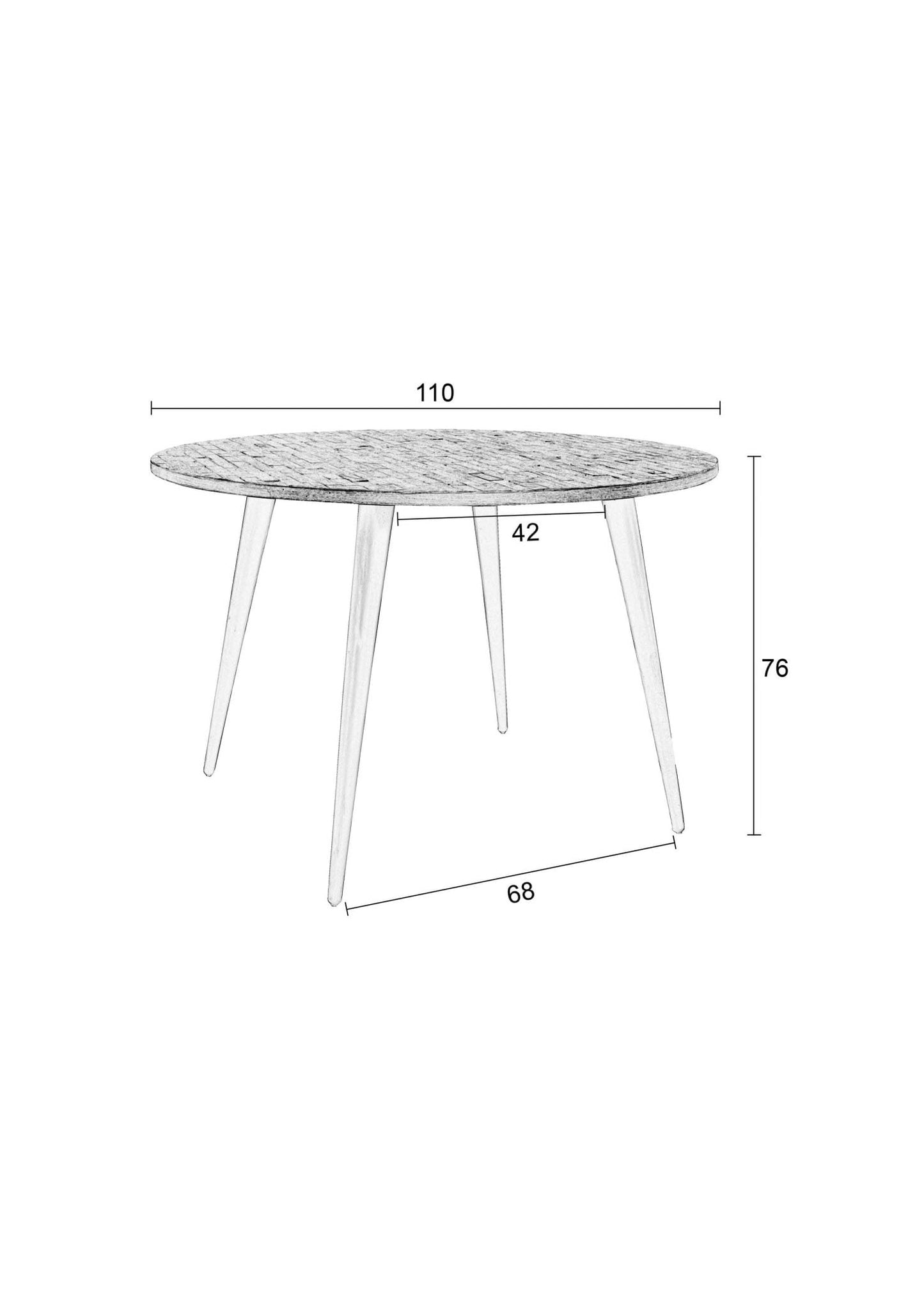 Stalas MO 110