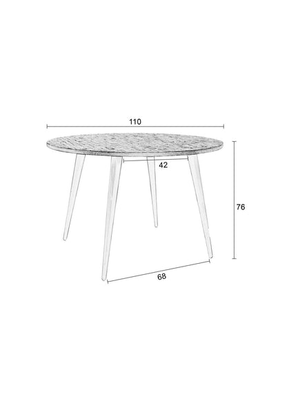 Stalas MO 110